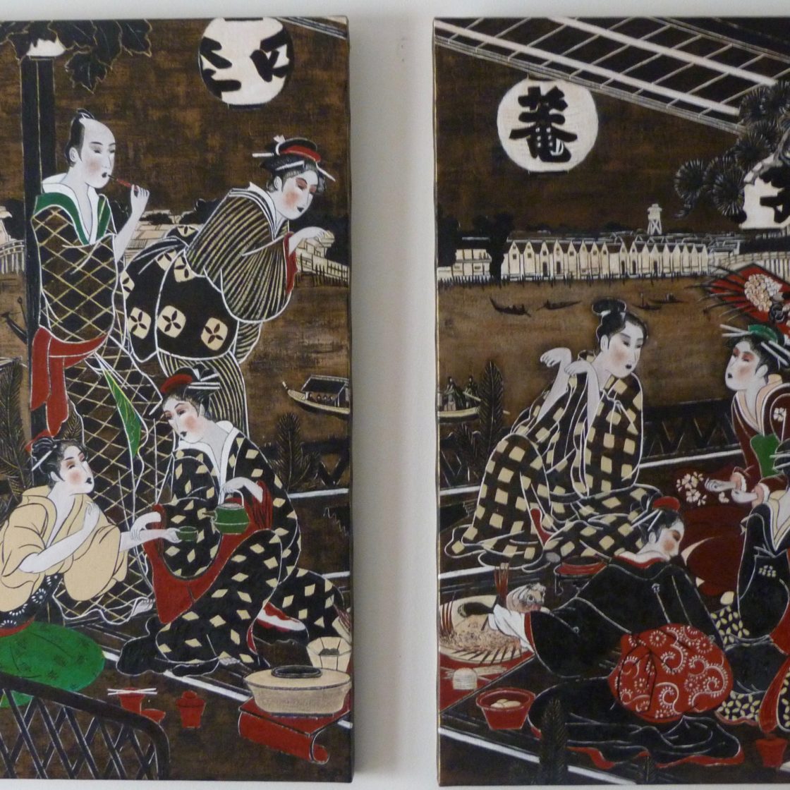 annie-alamo-peintures Ref 2J diptyque