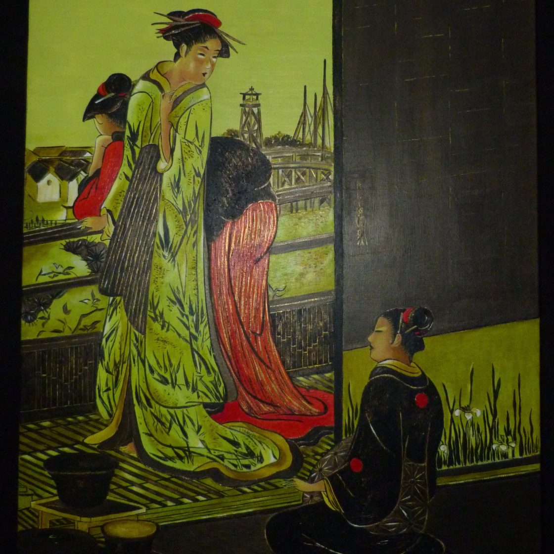 annie-alamo-peintures geishas 3