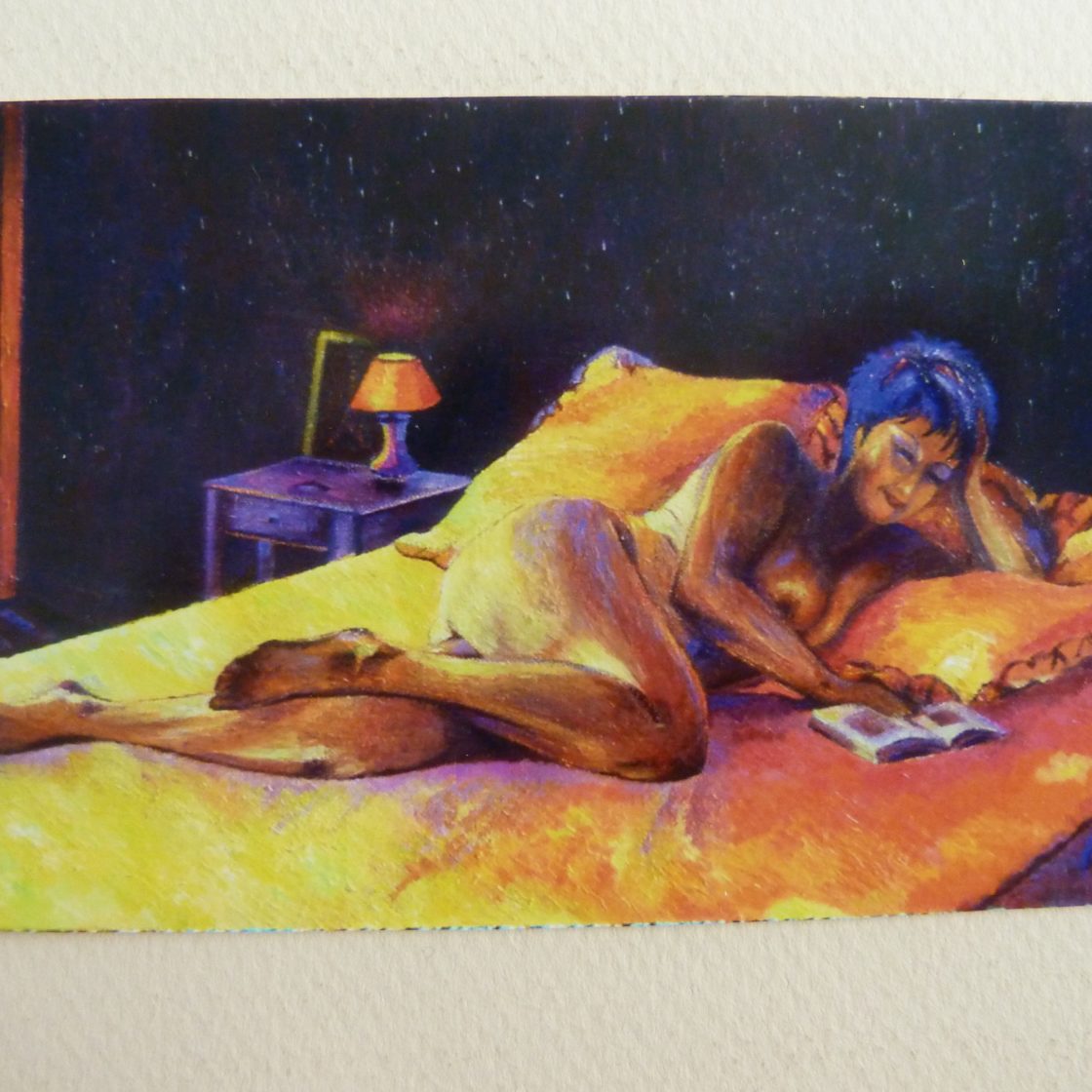 portrait dénudé Mlle XXX annie -alamo-peintures